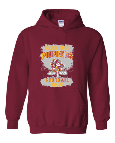Cupertino Pioneers Football #6 Men's Hoodie