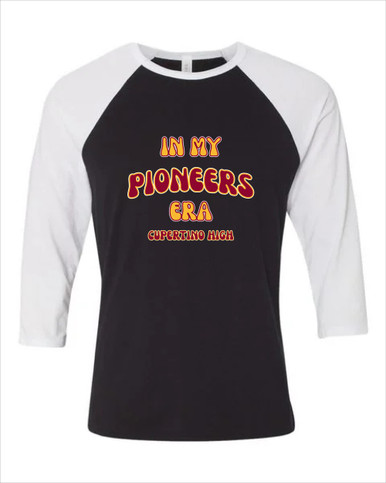 Cupertino Pioneers Era #2 Women's Baseball T-Shirt