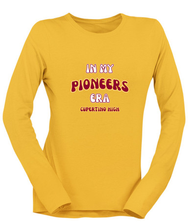 Cupertino Pioneers Era #2 Women's LS T-Shirt
