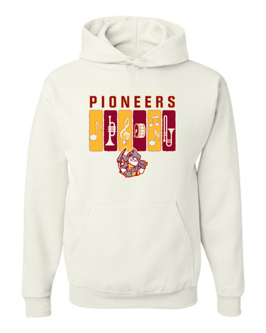Cupertino Pioneers Band # 2 Men's Premium Hoodie