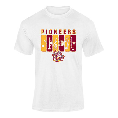 Cupertino Pioneers Band # 2 Men's SS T-Shirt