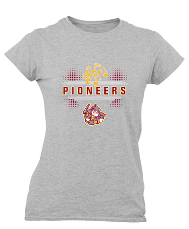Cupertino Pioneers Band # 3 Women's SS T-Shirt