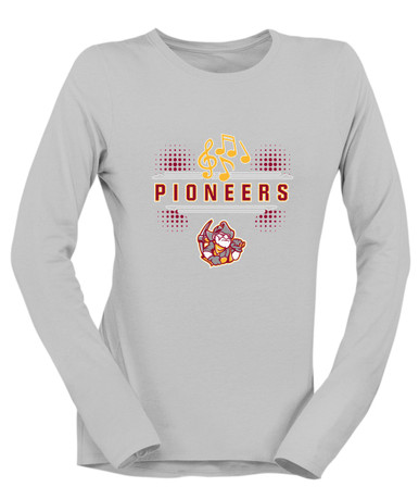 Cupertino Pioneers Band # 3 Women's LS T-Shirt