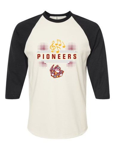 Cupertino Pioneers Band # 3 Women's Baseball T-Shirt