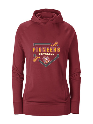 Cupertino Pioneers Softball #2 Women's Hoodie