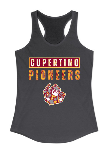 Cupertino Pioneers Mascot #9 Women's Tank Top