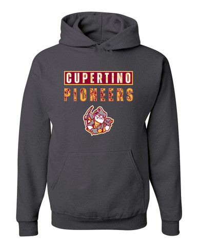Cupertino Pioneers Mascot #9 Men's Premium Hoodie