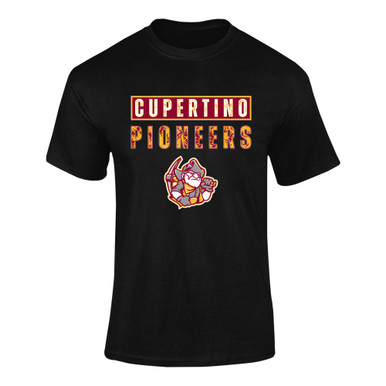 Cupertino Pioneers Mascot #9 Men's SS T-Shirt