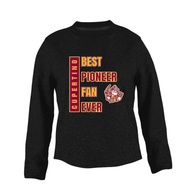 Cupertino Pioneers Best Pioneer Fan Women's Sweatshirt