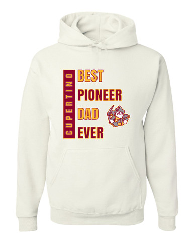 Cupertino Pioneers Best Pioneer Dad Men's Premium Hoodie