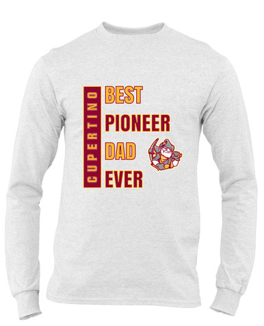 Cupertino Pioneers Best Pioneer Dad Men's Premium LS T-Shirt