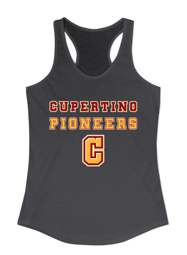 Cupertino Pioneers C Script Spirit Women's Tank Top