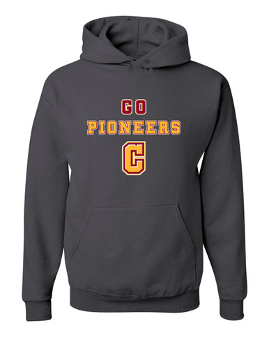 Cupertino Pioneers C Script Go Team Men's Premium Hoodie