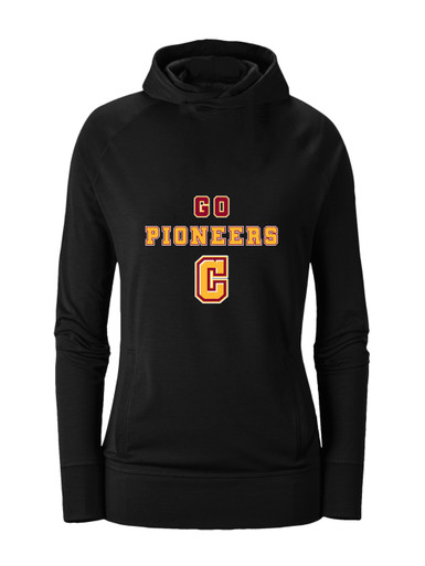 Cupertino Pioneers C Script Go Team Women's Hoodie