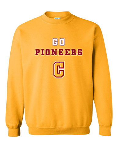 Cupertino Pioneers C Script Go Team Men's Sweatshirt