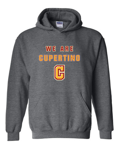 Cupertino Pioneers C Script We Are Men's Hoodie