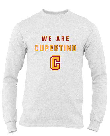 Cupertino Pioneers C Script We Are Men's Premium LS T-Shirt