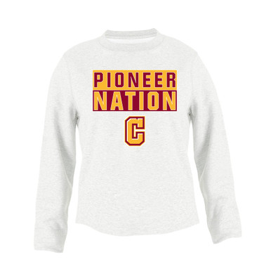 Cupertino Pioneers C Script Nation #1 Men's Sweatshirt