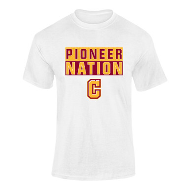Cupertino Pioneers C Script Nation #1 Men's Premium SS T-Shirt
