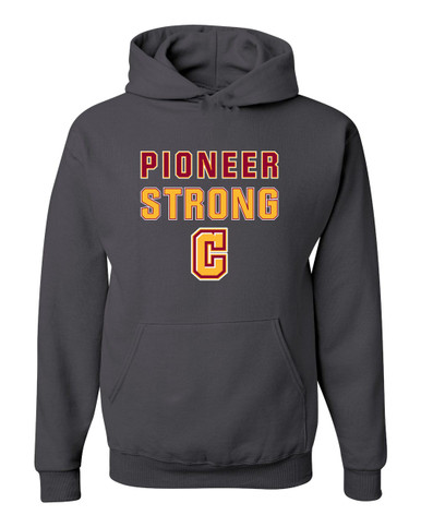 Cupertino Pioneers C Script Strong #2 Men's Premium Hoodie