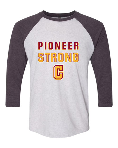 Cupertino Pioneers C Script Strong #2 Men's Baseball T-Shirt