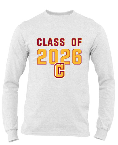 Cupertino Pioneers C Script Class of 2026 Men's Premium LS T-Shirt