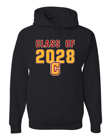 Cupertino Pioneers C Script Class of 2028 Men's Premium Hoodie