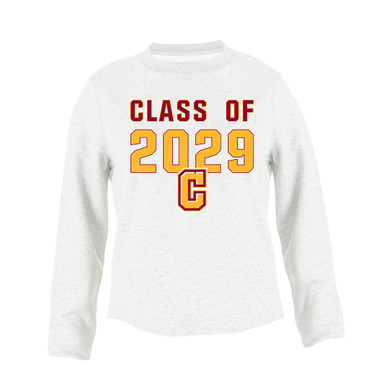 Cupertino Pioneers C Script Class of 2029 Men's Sweatshirt