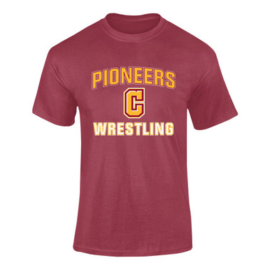 Cupertino Pioneers C Script Wrestling Men's Premium SS T-Shirt