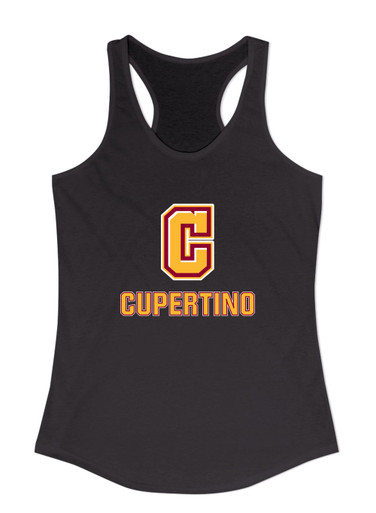 Cupertino Pioneers C Script Mascot #2 Women's Tank Top