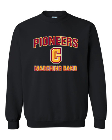 Cupertino Pioneers C Script Marching Band Men's Sweatshirt