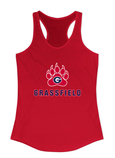 Grassfield Grizzlies Mascot #2 Women's Tank Top