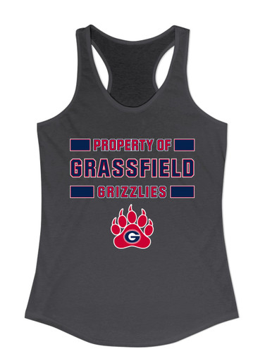 Grassfield Grizzlies Property Of Women's Tank Top