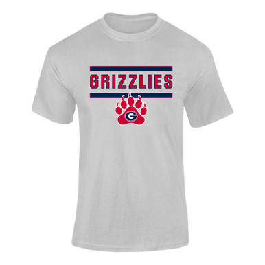Grassfield Grizzlies Mascot #5 Men's SS T-Shirt