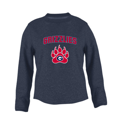 Grassfield Grizzlies Mascot #6 Women's Sweatshirt