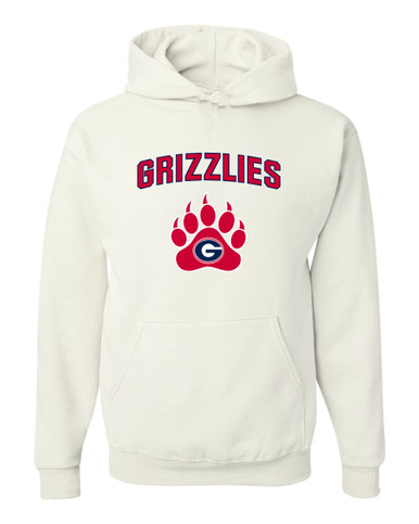 Grassfield Grizzlies Mascot #6 Men's Premium Hoodie
