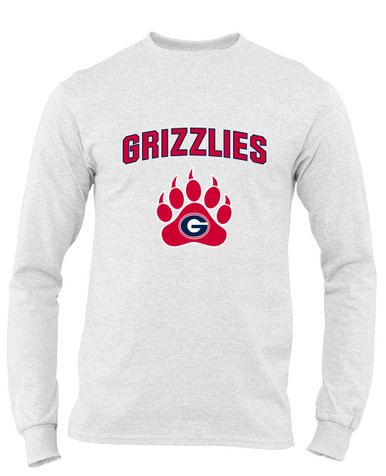 Grassfield Grizzlies Mascot #6 Men's Premium LS T-Shirt