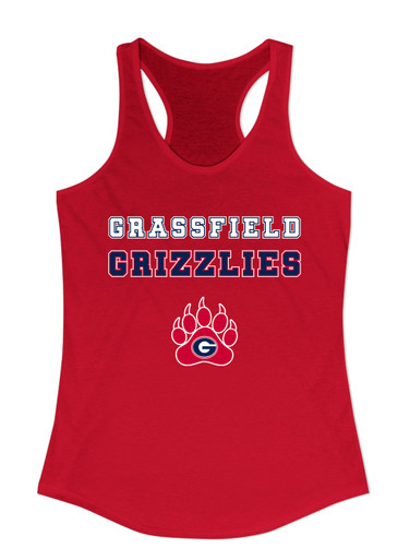 Grassfield Grizzlies Spirit Women's Tank Top