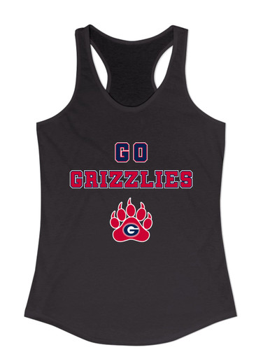 Grassfield Grizzlies Go Team Women's Tank Top