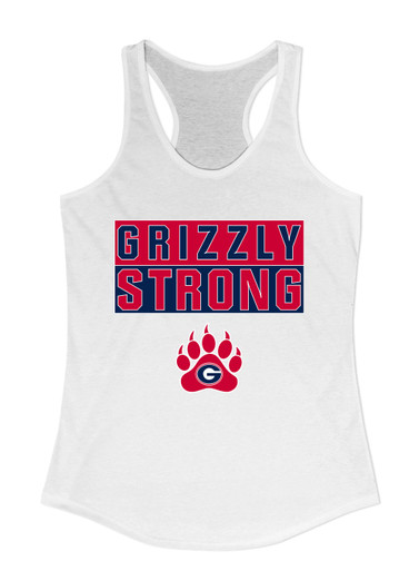 Grassfield Grizzlies Strong #1 Women's Tank Top