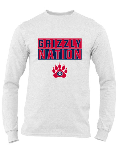 Grassfield Grizzlies Nation #1 Men's Premium LS T-Shirt