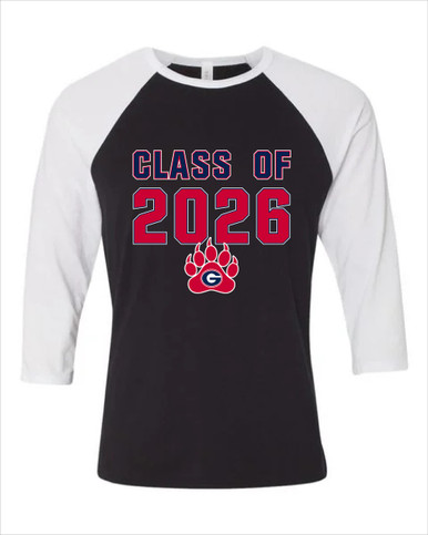 Grassfield Grizzlies Class of 2026 Men's Baseball T-Shirt