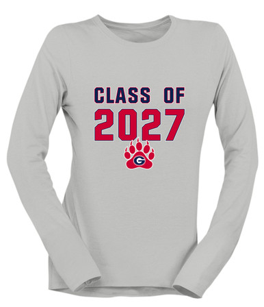 Grassfield Grizzlies Class of 2027 Women's Premium LS T-Shirt