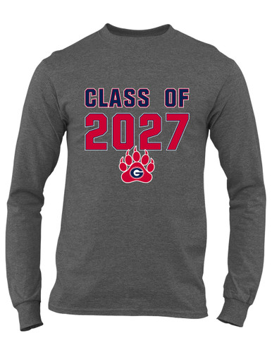 Grassfield Grizzlies Class of 2027 Men's LS T-Shirt