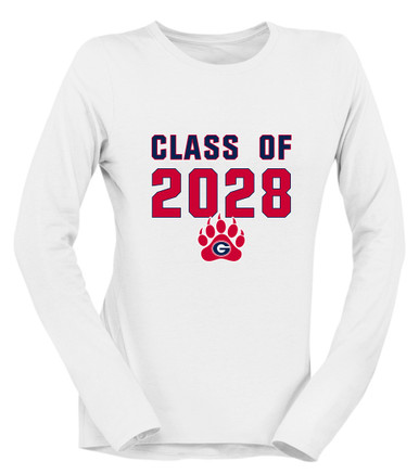 Grassfield Grizzlies Class of 2028 Women's Premium LS T-Shirt