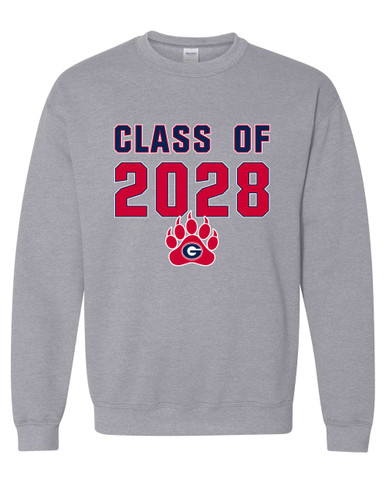 Grassfield Grizzlies Class of 2028 Men's Sweatshirt