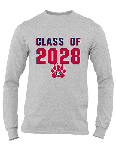 Grassfield Grizzlies Class of 2028 Men's Premium LS T-Shirt