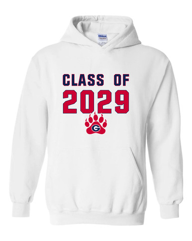 Grassfield Grizzlies Class of 2029 Men's Hoodie