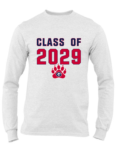 Grassfield Grizzlies Class of 2029 Men's Premium LS T-Shirt