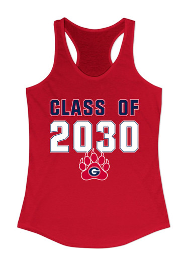 Grassfield Grizzlies Class of 2030 Women's Tank Top